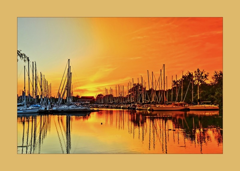 Ash bridge Bay Golden Sunset- 00